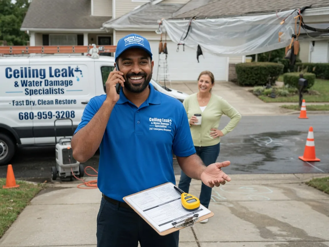 Ceiling Leak Cleanup Leary, GA FAQs